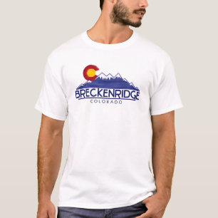 Breckenridge Colorado wood mountains shirt