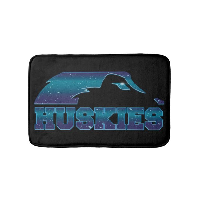 Breckenridge Huskies #5 Bath Mat (Front)