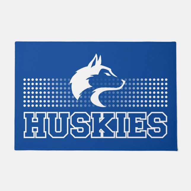 Breckenridge Huskies Doormat (Front)