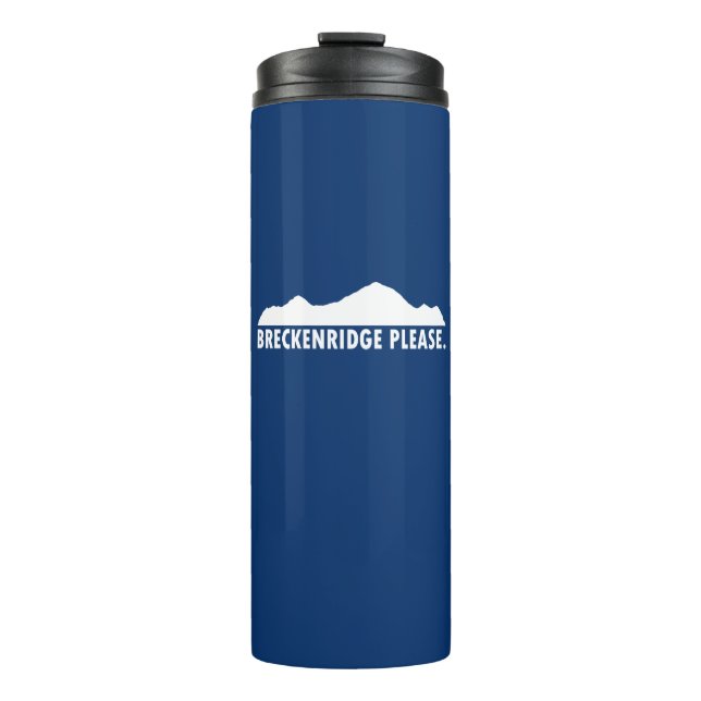 Breckenridge Please Thermal Tumbler (Front)