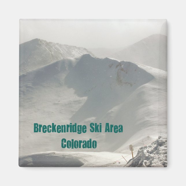Breckenridge Ski Area, CO Magnet (Front)