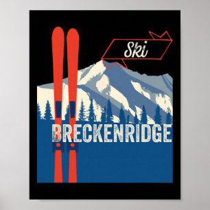 Breckenridge Ski Gear - Breckenridge Mountain Skii Poster