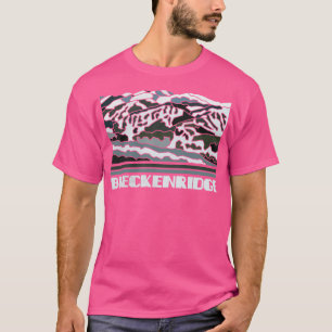 Breckenridge Ski Resort Alpine Skiing Mountains Wi T-Shirt
