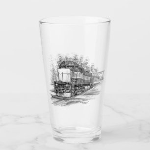 Brecksville Station Train (CVNP) Glass