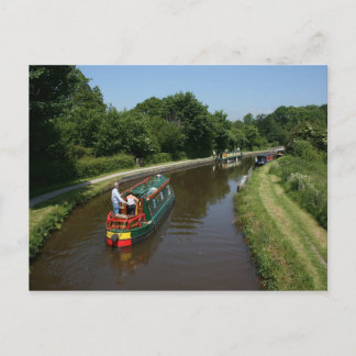 Brecon and Abergavenney canal, Wales Postcard