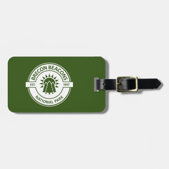 Brecon Beacons National Park Luggage Tag (Front Horizontal)