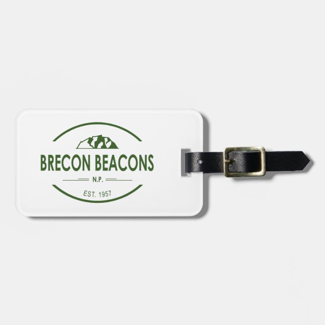 Brecon Beacons National Park Luggage Tag (Front Horizontal)