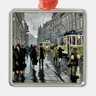 Bredgade, Copenhagen Metal Tree Decoration