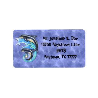 Breeze & Brine Address Label