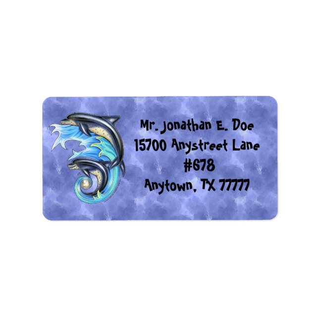 Breeze & Brine Address Label (Front)