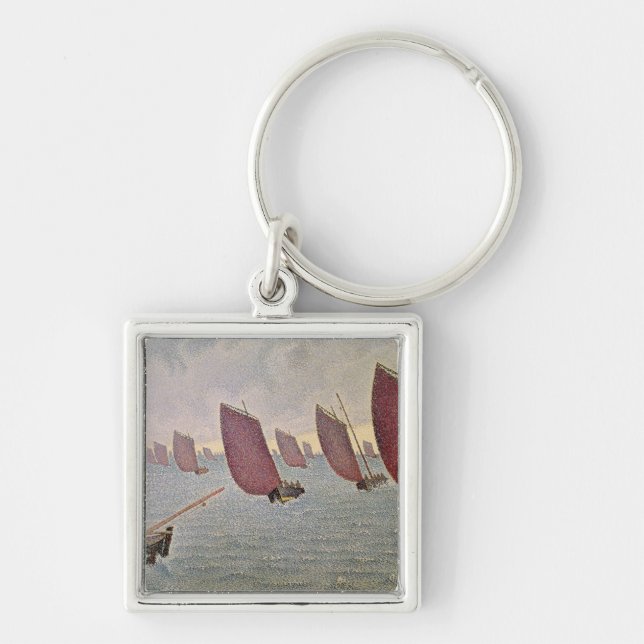 Breeze, Concarneau, 1891 Key Ring (Front)