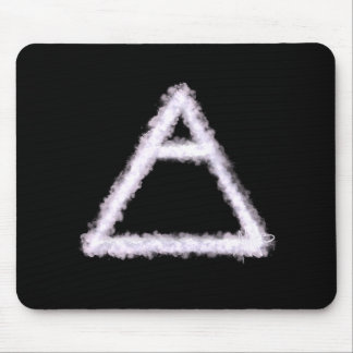 Breezy Air Element Alchemy Symbol Mouse Mat