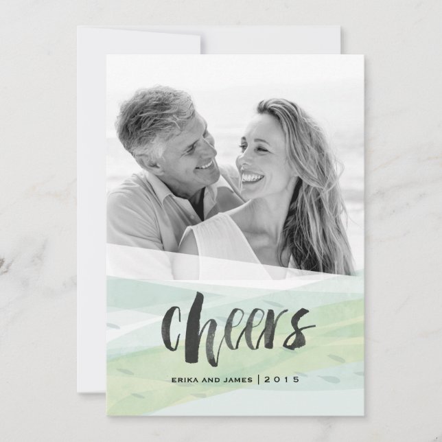 Breezy Cheers Holiday Card (Front)