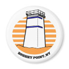 Breezy Point Lighthouse Fridge Magnet