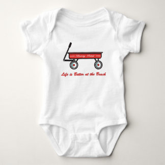 Breezy Point Little Red Wagon Baby Bodysuit