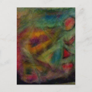 Breezy shapes postcard