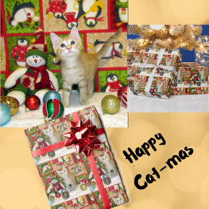 Breezy The Cat - Christmas Wrapping Paper Roll