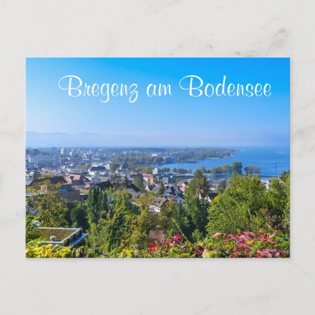 Bregenz am Bodensee Postcard (Front)
