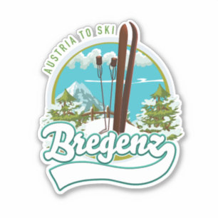 Bregenz austria to ski logo