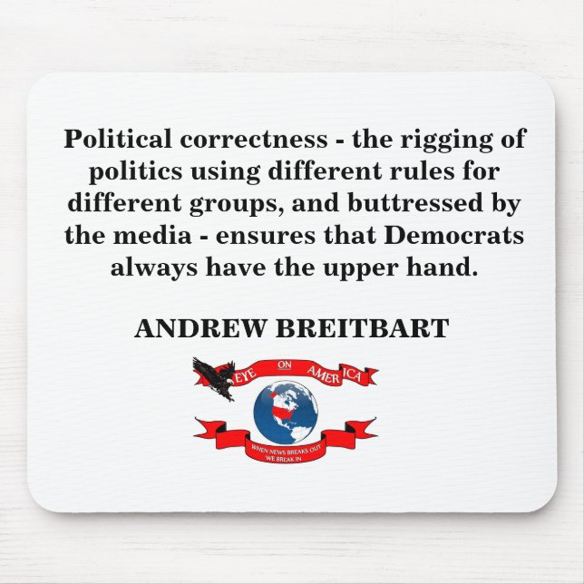 Breitbart Inspiring Mouse Mat (Front)