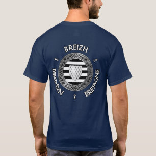 Breizh Bertaeyn Bretagne Arms & Knot T-Shirt