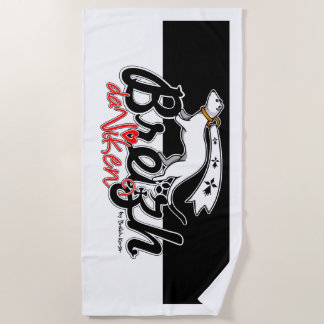 Breizh da viken (Brittany forever) Beach Towel