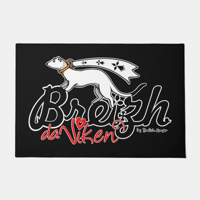 Breizh da viken (Brittany forever) Doormat (Front)