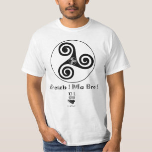 Breizh Ma Bro! bretagne mon pays ! triskell T-Shirt
