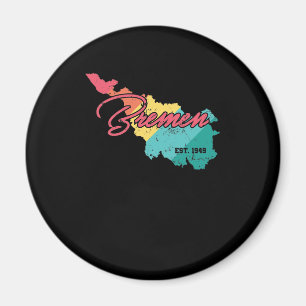 Bremen Bundesland Germany Heimat Magnet