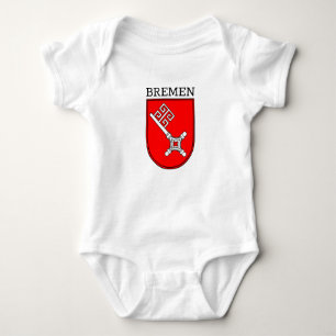 Bremen Coat of Arms Baby Bodysuit