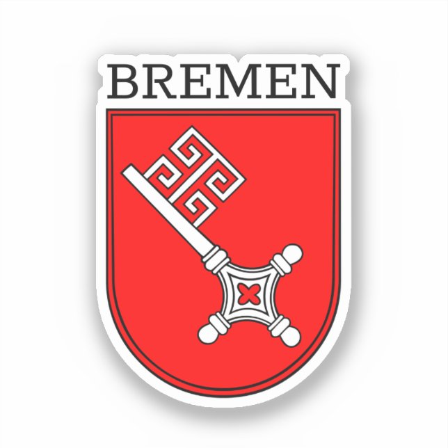 Bremen Coat of Arms  Button (Front)