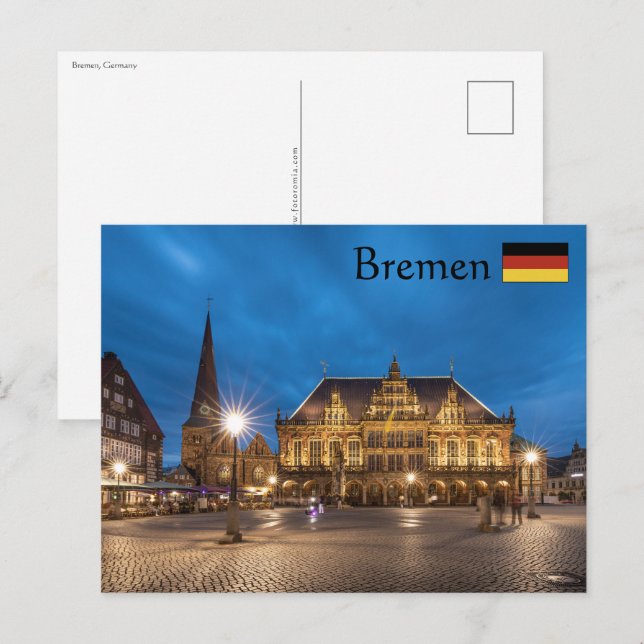 Bremen Germany Postcard (Front/Back)