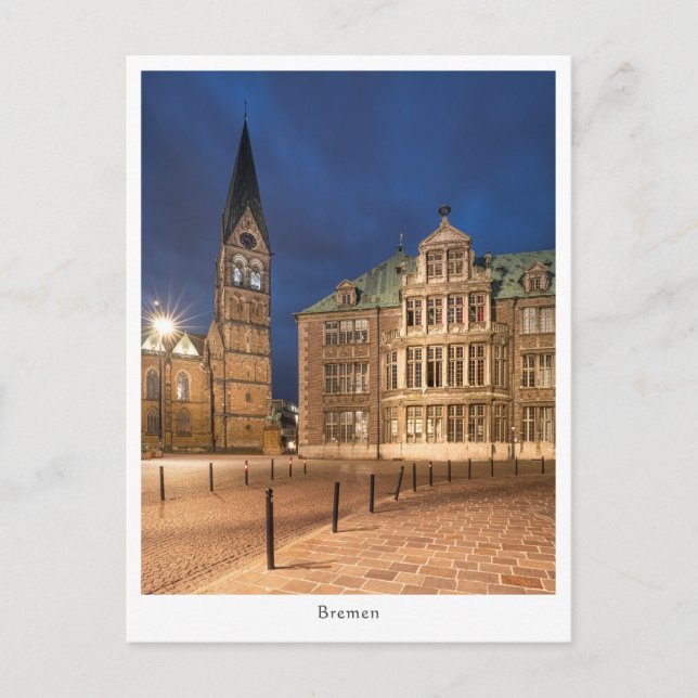 Bremen Germany Postcard (Front)