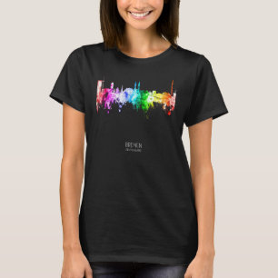 Bremen Germany Skyline Skyscrapers T-Shirt
