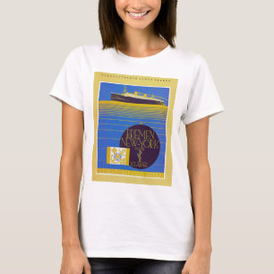 Bremen - NewYork in der 1st Classe T-Shirt