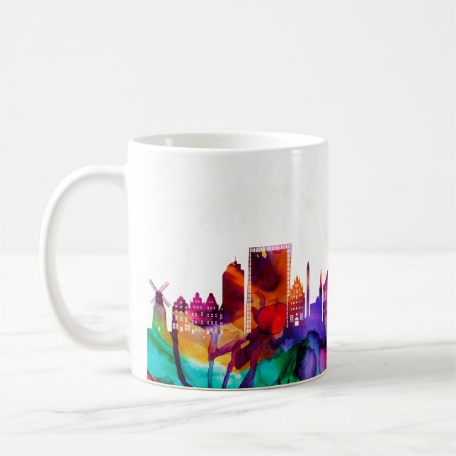 Bremen Skyline Coffee Mug (Left)