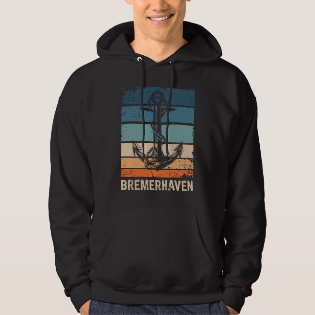 Bremerhavener North Sea Holiday City Bremerhaven 1 Hoodie (Front)