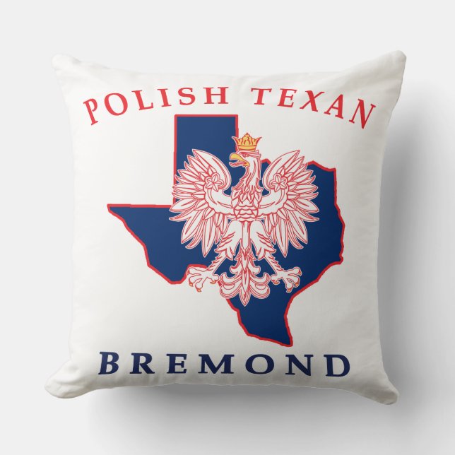Bremond Polish Texan Cushion (Front)