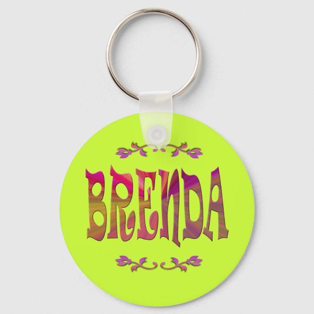 Brenda Keychain (Front)