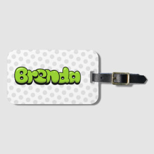 Brenda Luggage Tag