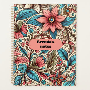 Brenda's Notes Floral Planner
