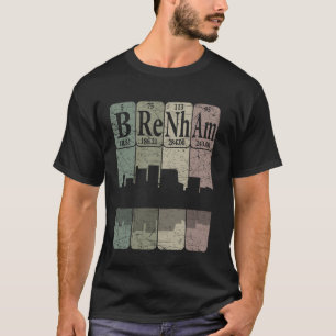 Brenham Periodic Table Elements Brenham Texas Retr T-Shirt