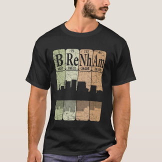 Brenham Periodic Table Elements Brenham Texas Retr T-Shirt