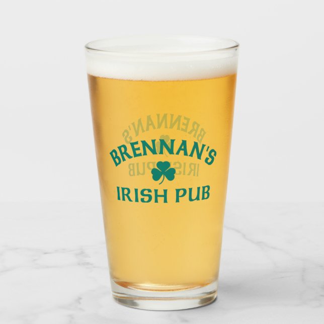 Brennan's Irish Pub   Glass (Front Filled)
