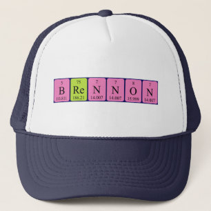 Brennon periodic table name hat