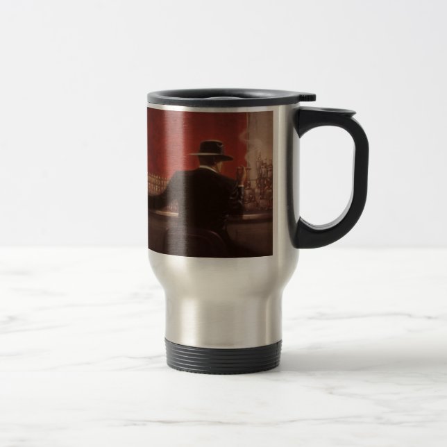Brent lynch cigar bar travel mug (Right)