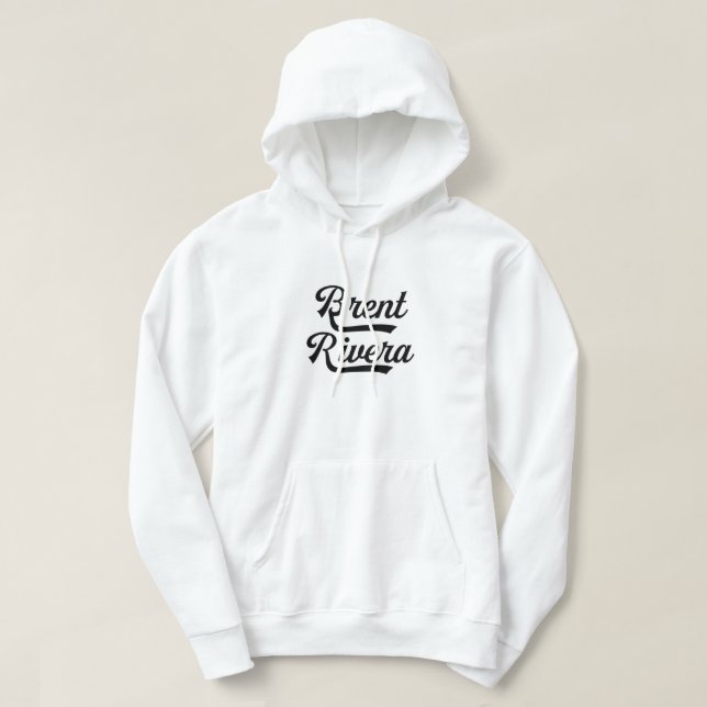 Brent Rivera Relatable Style text Hoodie (Design Front)