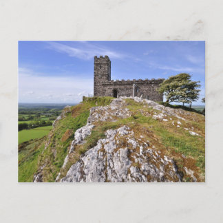 Brentor Church, Dartmoor National Park - Devon Postcard