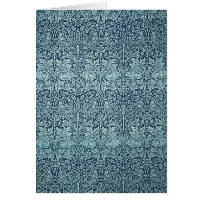Brer Rabbit by William Morris, Textile Pattern (Front)