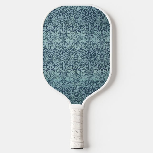 Brer Rabbit by William Morris, Textile Pattern Pickleball Paddle (Front)